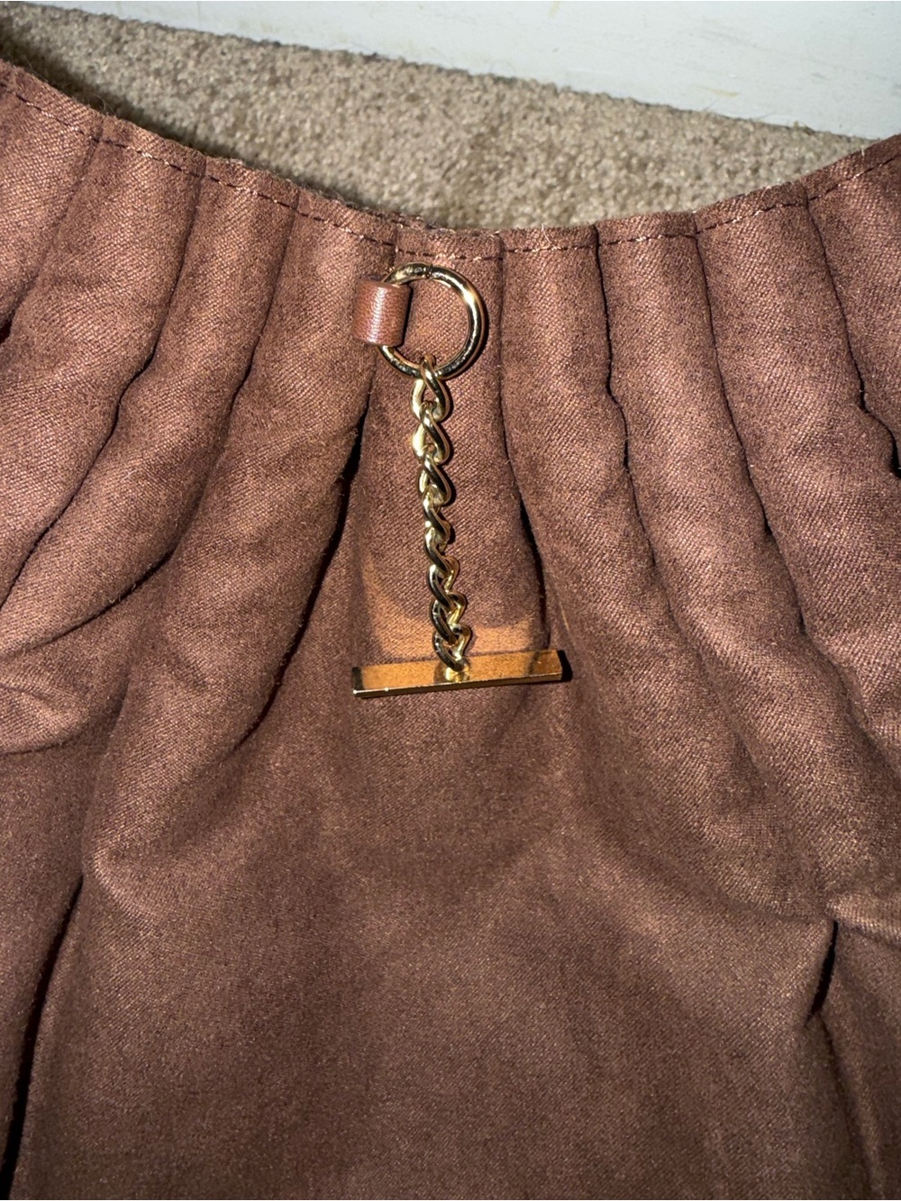 Cult Gaia Large Banu Bamboo Top Handle Bag in Cocoa - Picture 5 of 10